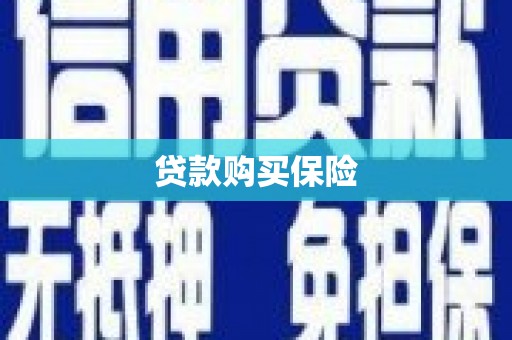 扎鲁特旗贷款购买保险