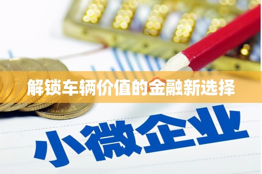 扎鲁特旗解锁车辆价值的金融新选择