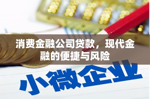 扎鲁特旗消费金融公司贷款，现代金融的便捷与风险