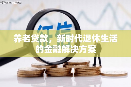 扎鲁特旗养老贷款，新时代退休生活的金融解决方案